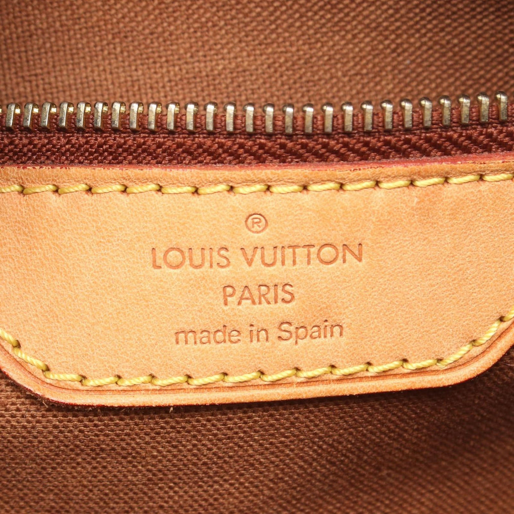 Louis Vuitton Tote Batignolles Vertical Canvas Leather — view 4