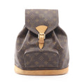 Louis Vuitton Backpack Montsouris MM Canvas Leather