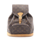 Louis Vuitton Backpack Montsouris MM Canvas Leather