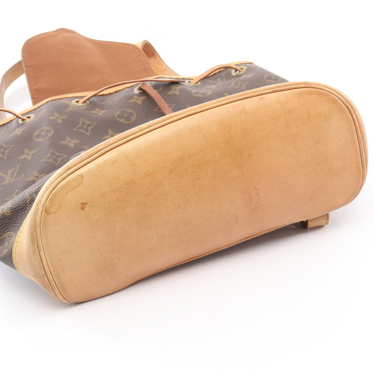 Louis Vuitton Backpack Montsouris MM Canvas Leather — view 6