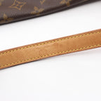 Louis Vuitton Backpack Montsouris MM Canvas Leather — view 8
