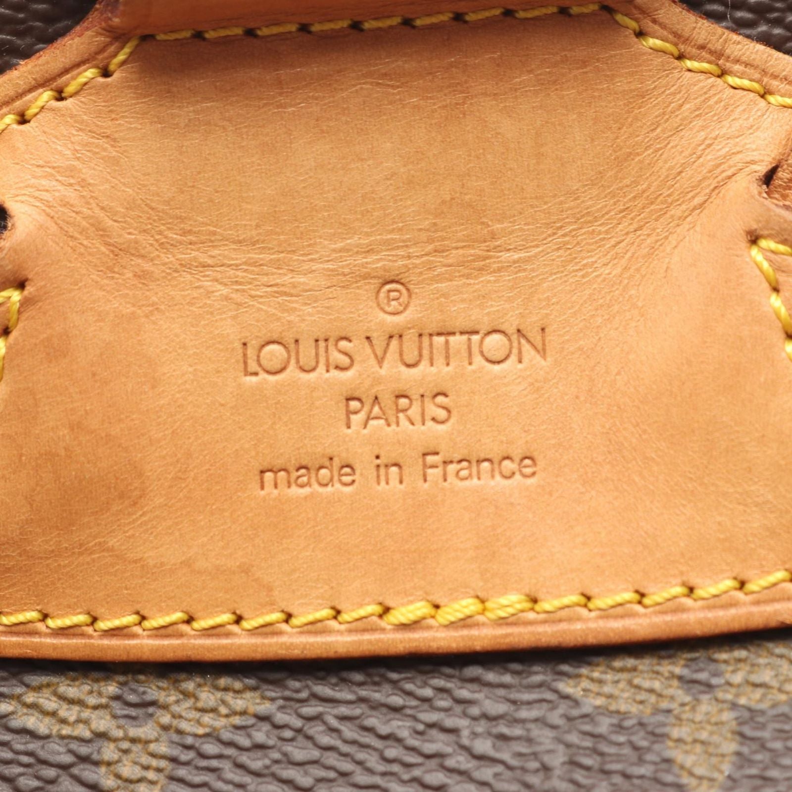 Louis Vuitton Backpack Montsouris MM Canvas Leather — view 4