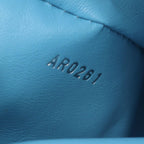 Louis Vuitton Handbag Capucines MM 2-Way Blue White Leather — view 5