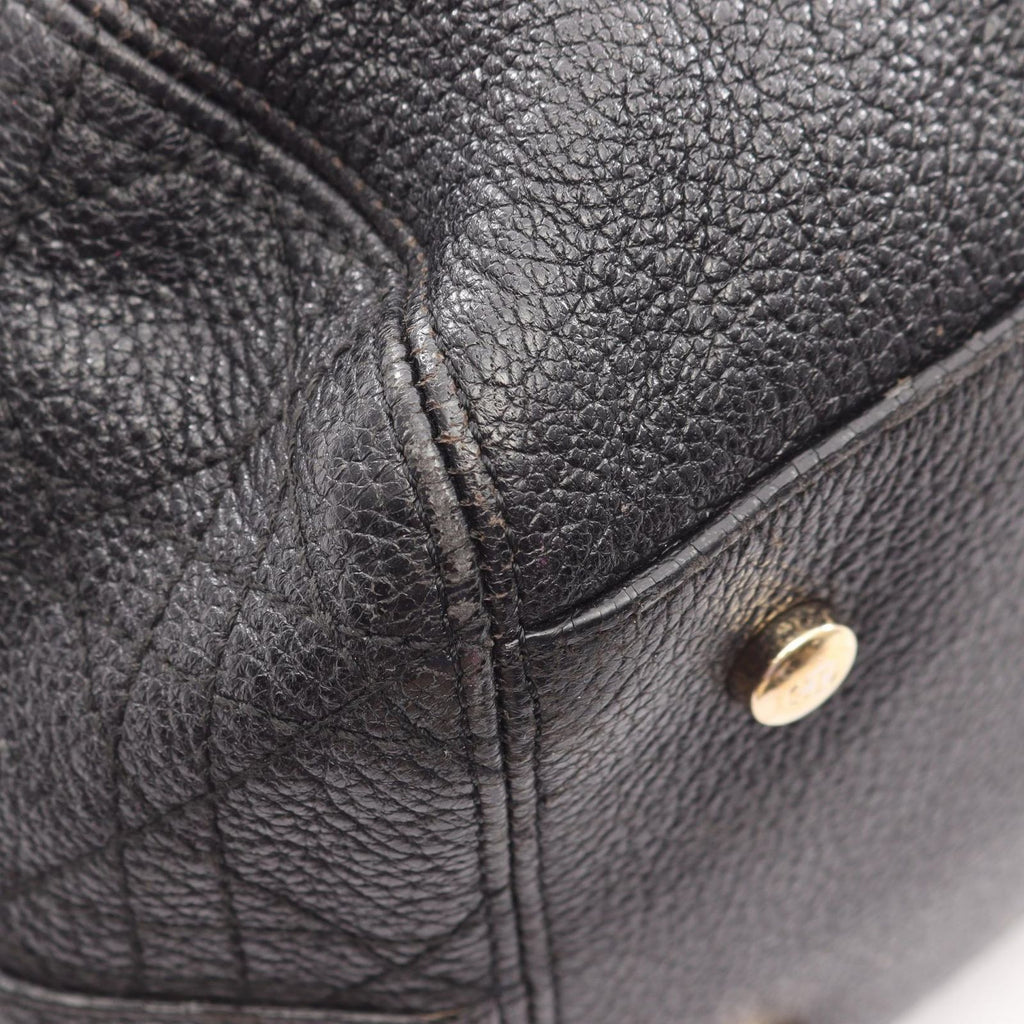 Dior Tote Cannage Black Leather Hand — view 7