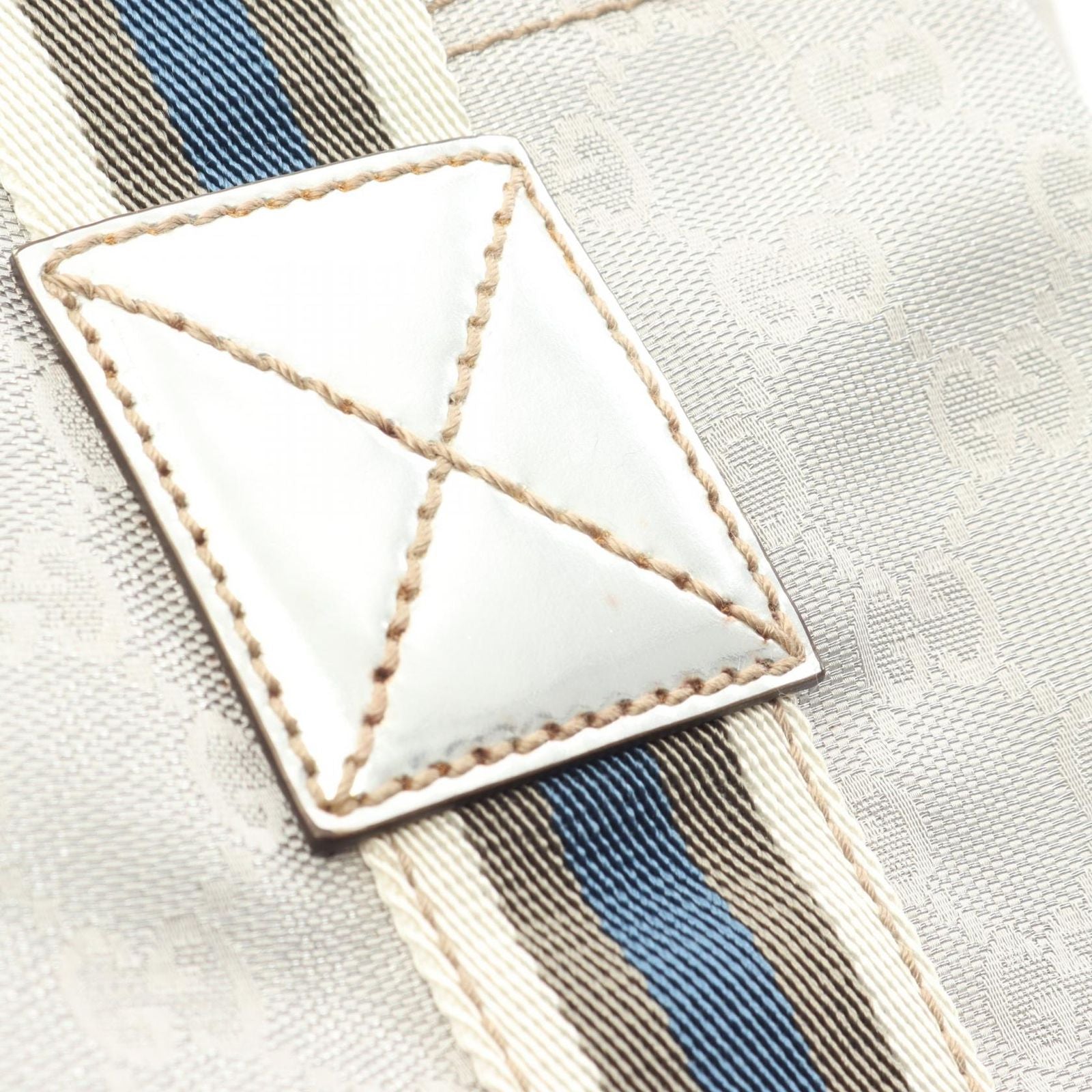 Gucci Tote GG Canvas Sherry Line Silver — view 7