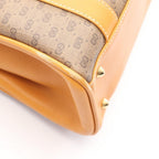 Gucci Tote Vintage Micro GG Brown Dark Hand — view 5
