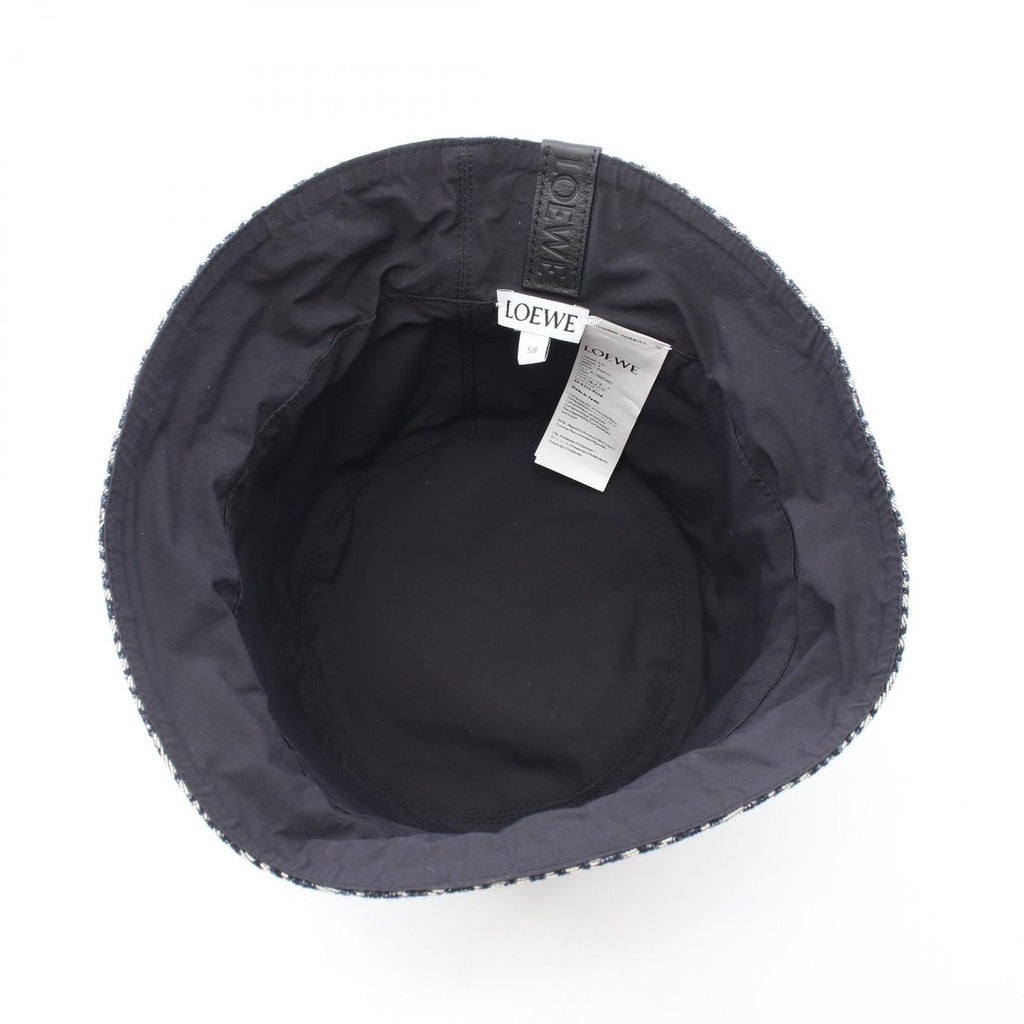 Loewe Hat Anagram Jacquard Reversible Bucket — view 3