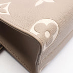 Louis Vuitton Handbag On The Go PM Bicolor 2-Way Cles Leather — view 5