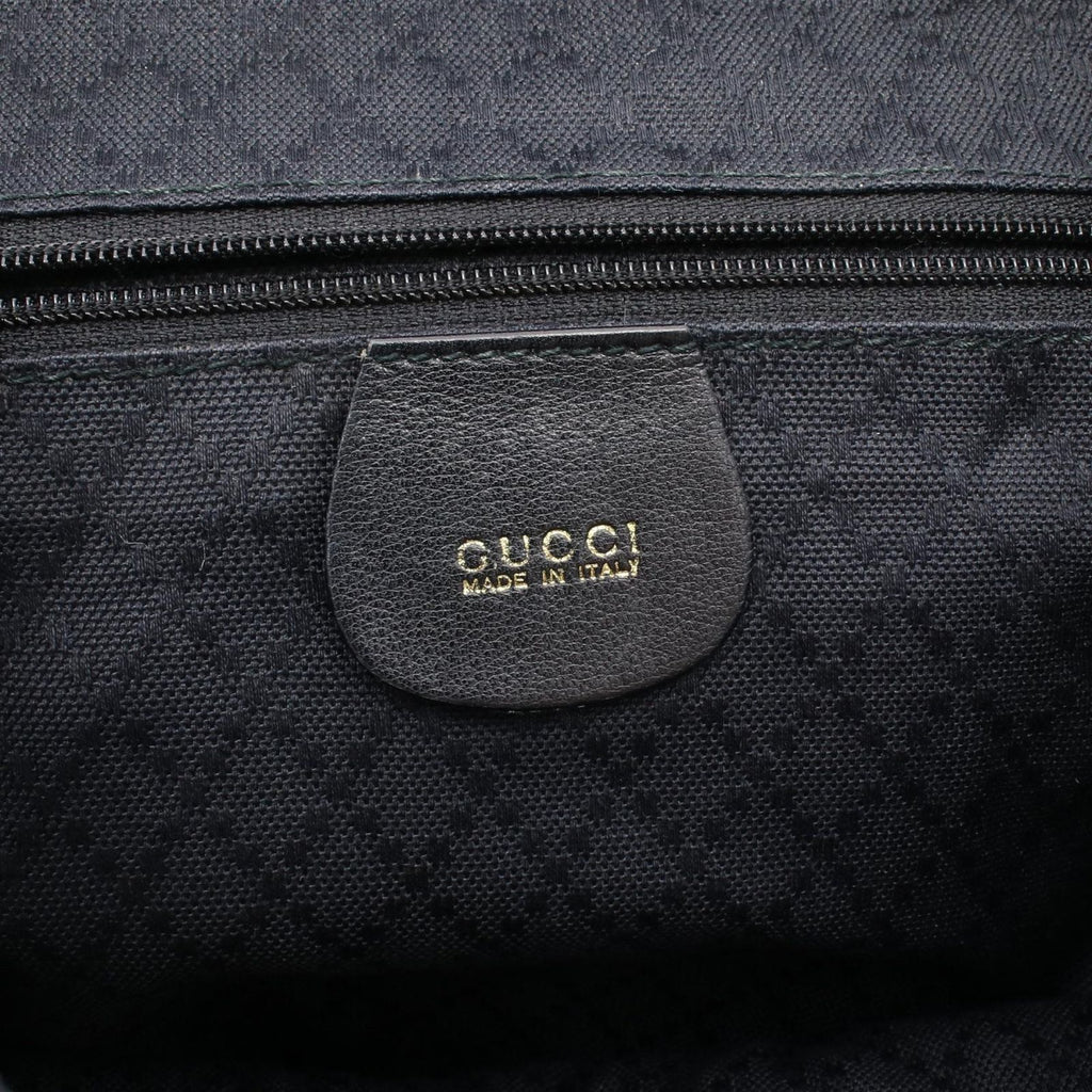 Gucci Backpack Bamboo 003 Black Leather — view 4