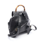 Gucci Backpack Bamboo 003 Black Leather — view 2
