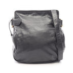 Loewe Shoulder Bag Anagram Black Leather