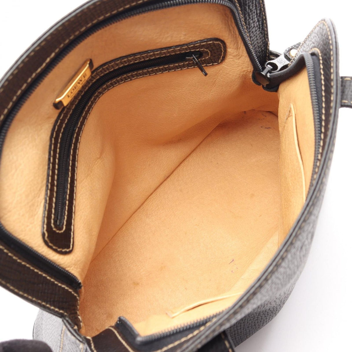 Loewe Tote Black Leather Shoulder — view 3