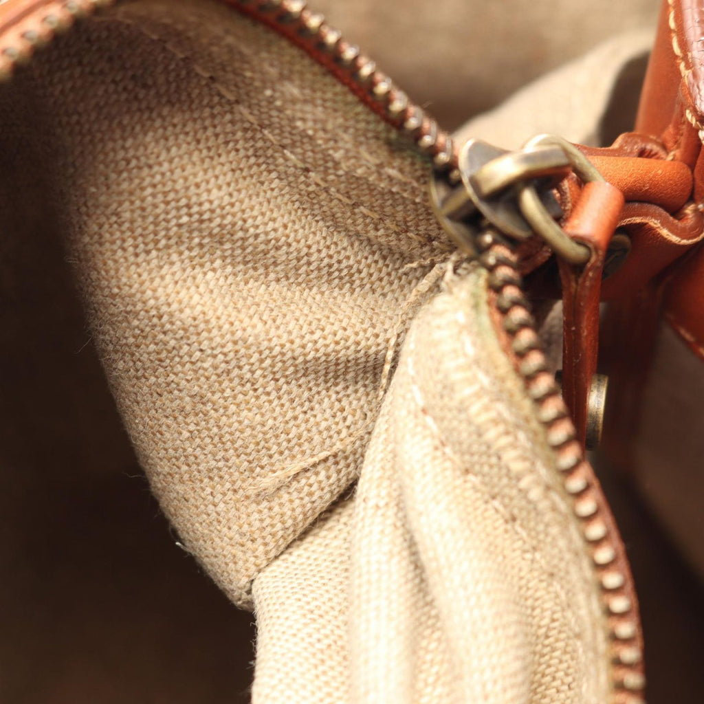 Celine Tote Macadam Brown Leather — view 6