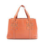 Celine Tote Macadam Brown Leather