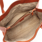 Celine Tote Macadam Brown Leather — view 3