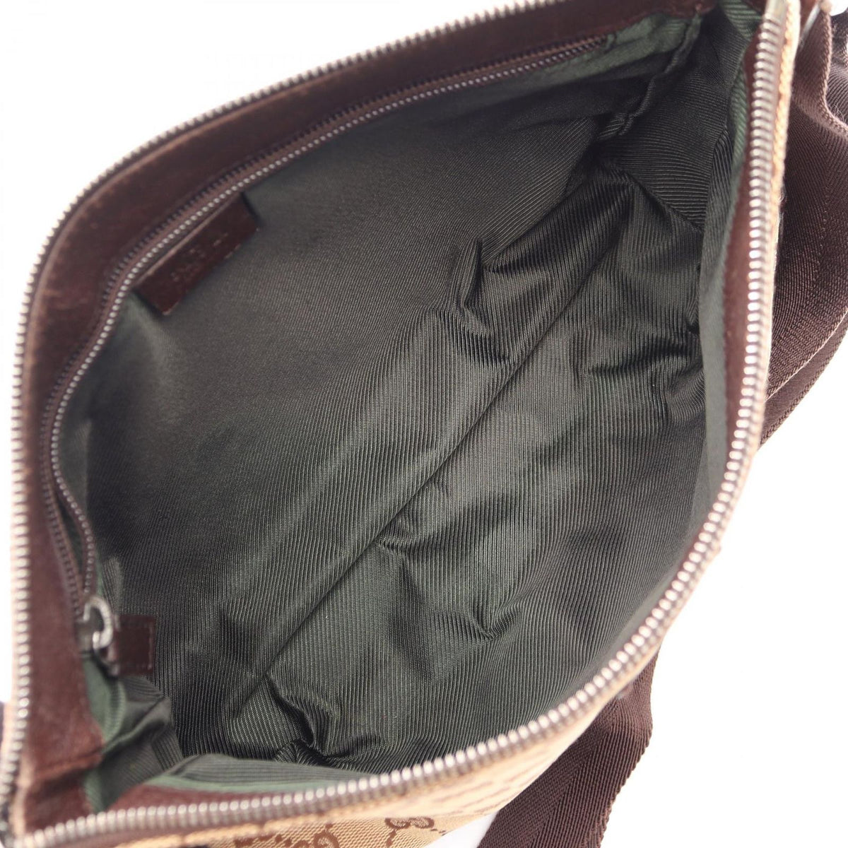 Gucci Shoulder Bag GG Canvas Beige — view 3