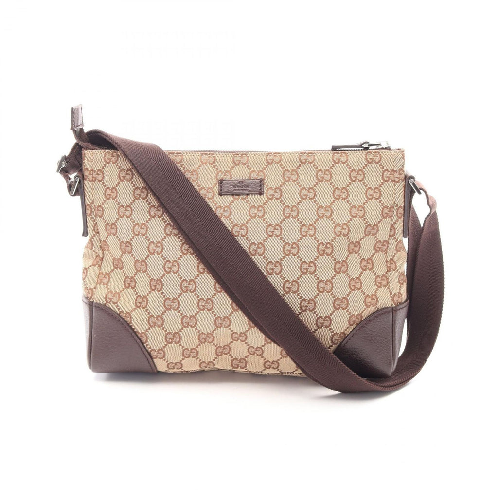 Gucci Shoulder Bag GG Canvas Beige