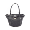 Gucci Tote Abbey GG Canvas Black