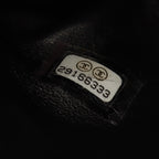Chanel Shoulder Bag Quilted 2-Way Black Lambskin Chain — view 6