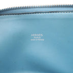 Hermes Handbag Bolide 31 Blue Jean 2-Way Leather — view 4