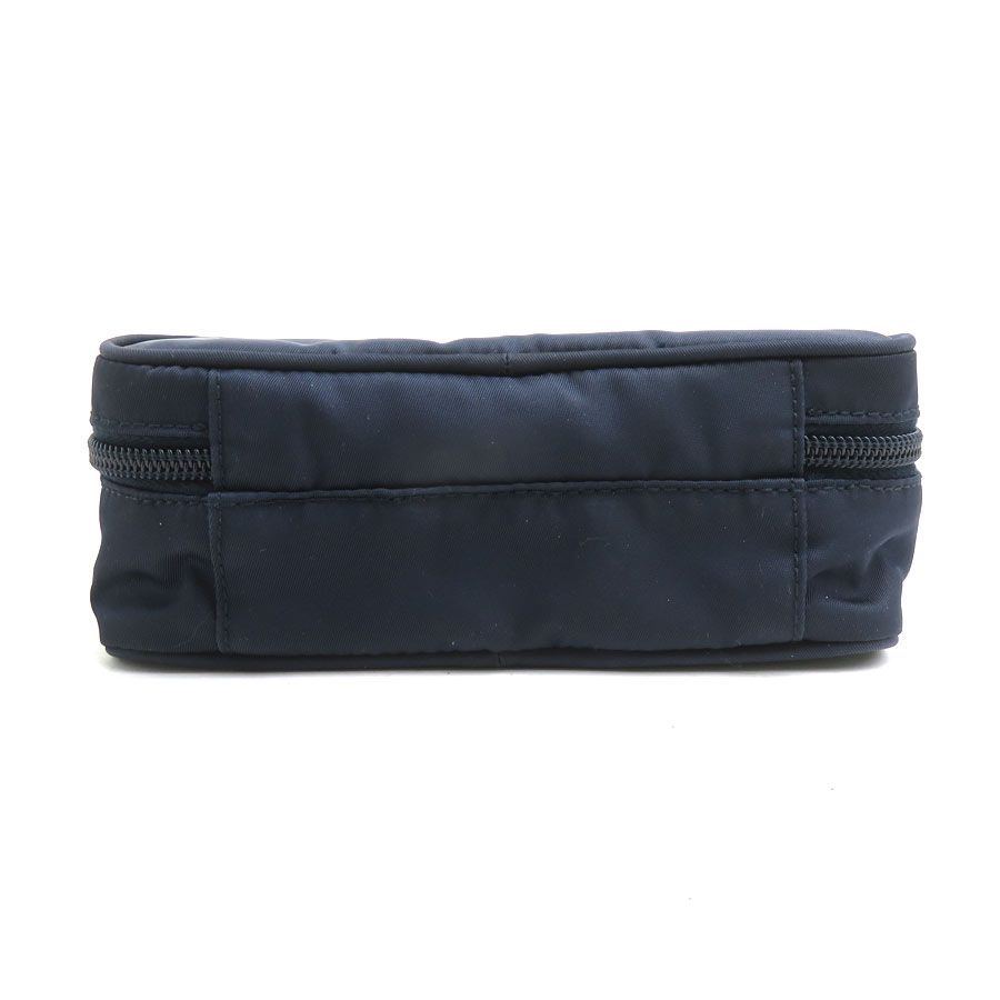 Prada Makeup Pouch Vanity Bag Navy — view 4