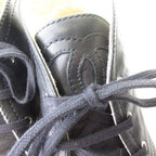 Chanel Espadrilles Sneakers Lambskin CC Logo Black — view 3