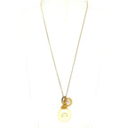 Dior Necklace Gold Ivory — view 2