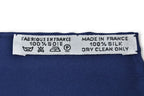 Hermes Carre 90 Scarf Winter Post L'hiver en Poste Vintage Navy White — view 7