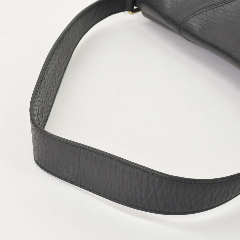 Gucci GG Canvas Shoulder Bag Gold Black Green — view 8