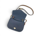 Chanel Shoulder Bag Blue Gold Multicolor Half CC Logo Quilted Chain — view 6