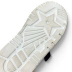 Dior Id Sneakers Leather Rubber White Black Logo Velcro — view 8