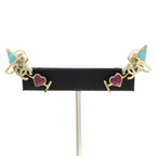 Chanel Earrings Brown