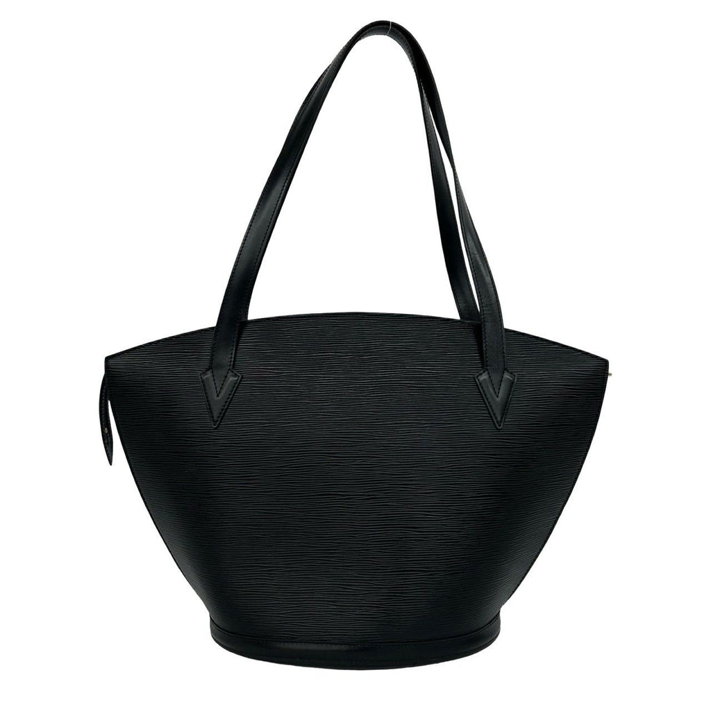 Louis Vuitton Vintage Saint Jacques Epi Leather Tote Shoulder Bag Noir — view 3