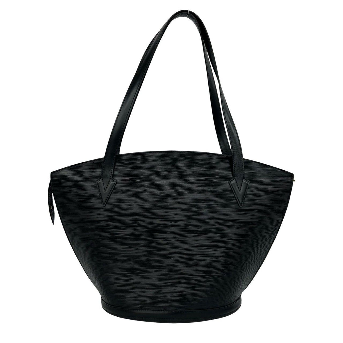 Louis Vuitton Vintage Saint Jacques Epi Leather Tote Shoulder Bag Noir — view 3
