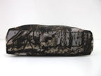 Prada Mini Tote Gray Brown Landscape Painting Nylon Leather — view 4