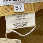 Hermes Motsch Pour Vintage Paper Straw Hat 57 Beige — view 8