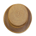 Hermes Motsch Pour Vintage Paper Straw Hat 57 Beige — view 5