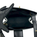 Louis Vuitton Vintage Cluny Epi Leather Shoulder Bag Crossbody Black Noir — view 9