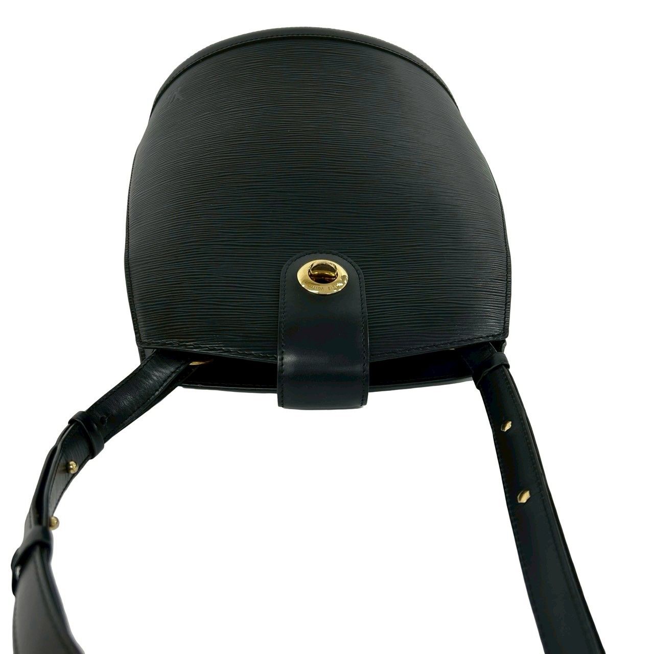 Louis Vuitton Vintage Cluny Epi Leather Shoulder Bag Crossbody Black Noir — view 4