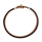 Hermes Kelly 18 Slim Belt Veau Epsom White Pink Gold SA — view 5