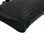Bottega Veneta Business Bag Intrecciato Black No Lock Leather — view 6
