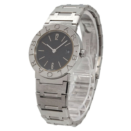 Bvlgari Vintage Watch Date Black Quartz — view 2