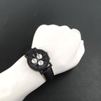 Bvlgari Chronograph Watch Date Black Carbon Quartz — view 3