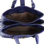 Bottega Veneta Intrecciato Small Rome 2-Way Tote Leather Purple — view 7