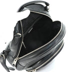 Prada Diagram Backpack Leather Nero — view 6