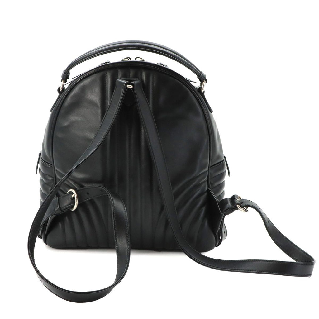 Prada Diagram Backpack Leather Nero — view 3