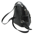 Prada Diagram Backpack Leather Nero — view 4