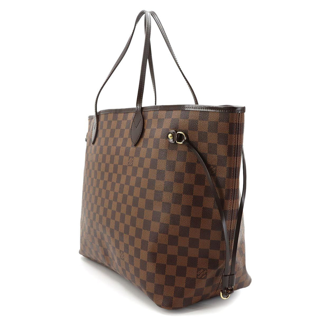 Louis Vuitton Damier Neverfull GM Tote Ebene Cerise Gold — view 3