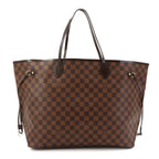 Louis Vuitton Damier Neverfull GM Tote Ebene Cerise Gold — view 2