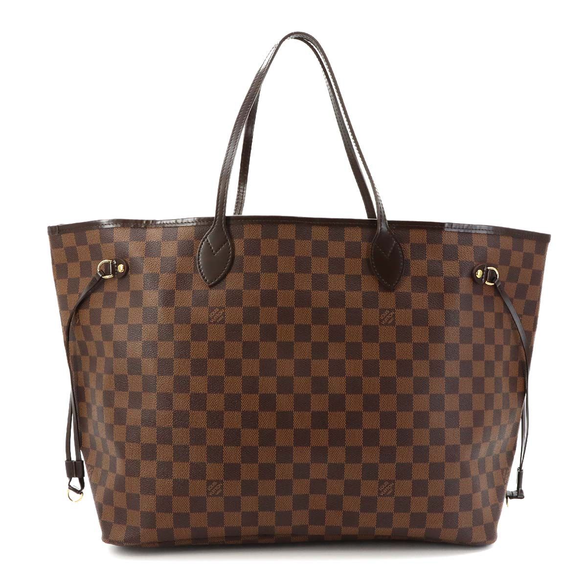 Louis Vuitton Damier Neverfull GM Tote Ebene Cerise Gold — view 2